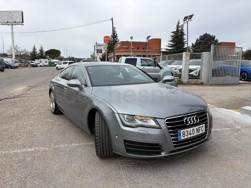Usado Audi A7 Sportback 313 CV (230 kW) 2012 Gris / plata Utilitario