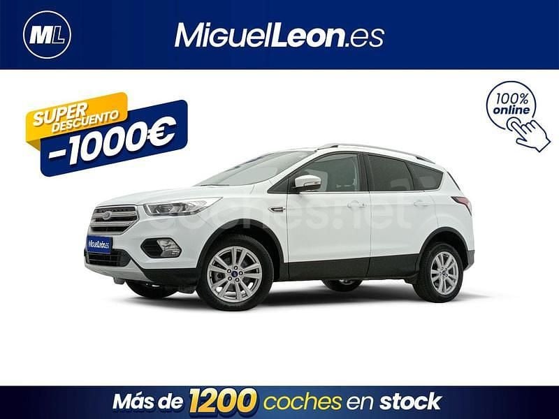 Blanco Usado 2019 Ford Kuga Trend SUV | 15.985 € (Precio justo) - Imagen 1/3