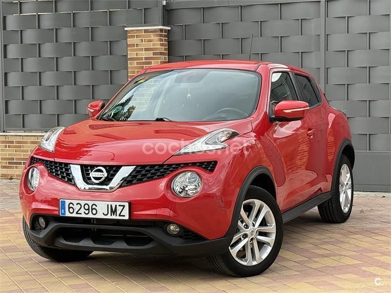 Rojo Usado 2017 Nissan Juke Tekna SUV | 8200 € (Super precio) - Imagen 1/4