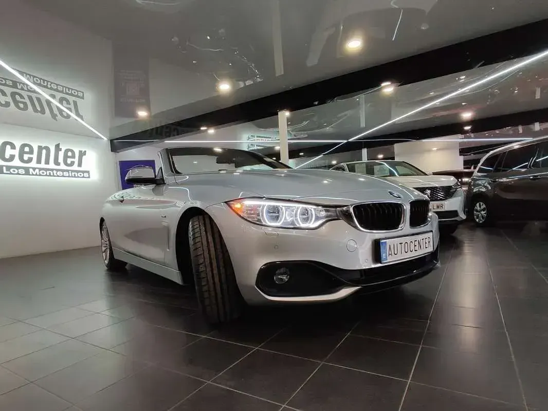 Usado BMW 420 Coupé Sport Line 184 CV (135 kW) 2014 Gris Coupe