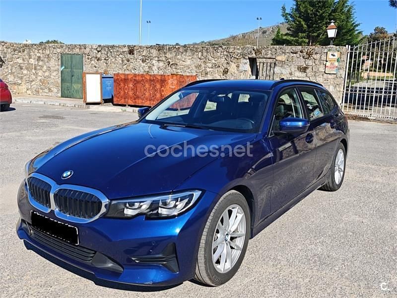 Usado BMW 320 190 CV (139 kW) 2020 Azul Familiar