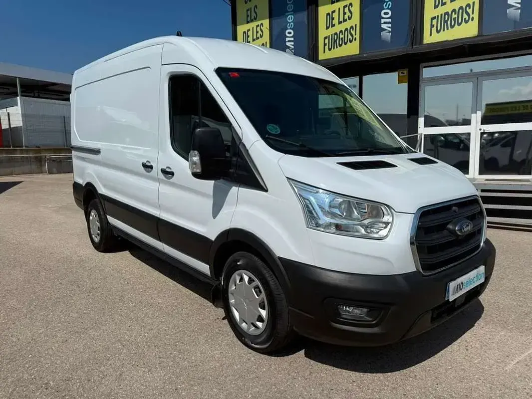 Usado Ford Transit Trend 129 CV (94 kW) 2020 Blanco Van