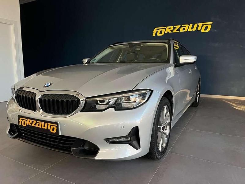 Gris Usado 2021 BMW 318 Sport Line Familiar | 25.990 € (Precio justo) - Imagen 1/4