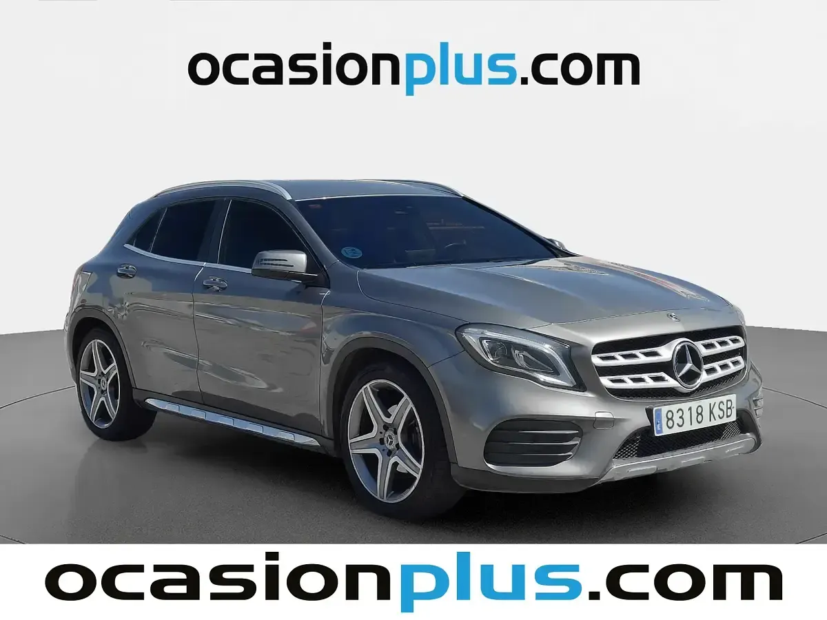 Begagnad Mercedes GLA200 136 HK (100 kW) 2018 Grå SUV
