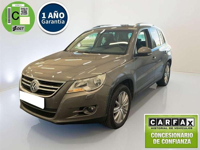 Gris / plata Usado 2009 VW Tiguan Sport SUV | 11.990 € (Precio justo) - Imagen 1/4
