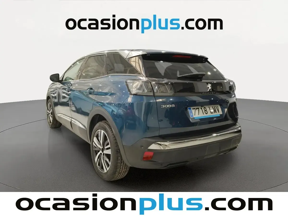 Brugt Peugeot 3008 Allure 130 HK (95 kW) 2021 Blå SUV