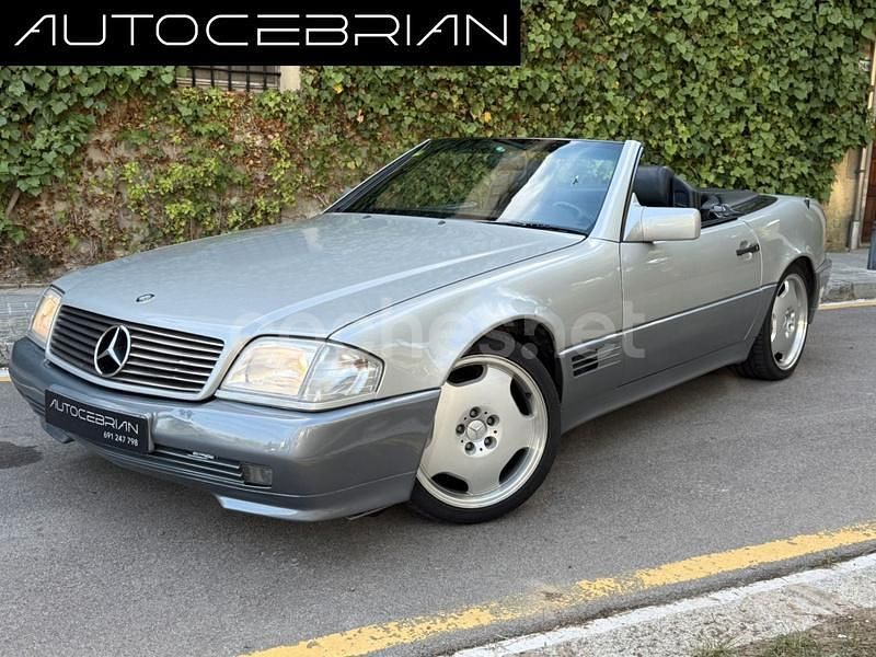 Usado Mercedes SL320 231 CV (169 kW) 1993 Gris / plata Descapotable
