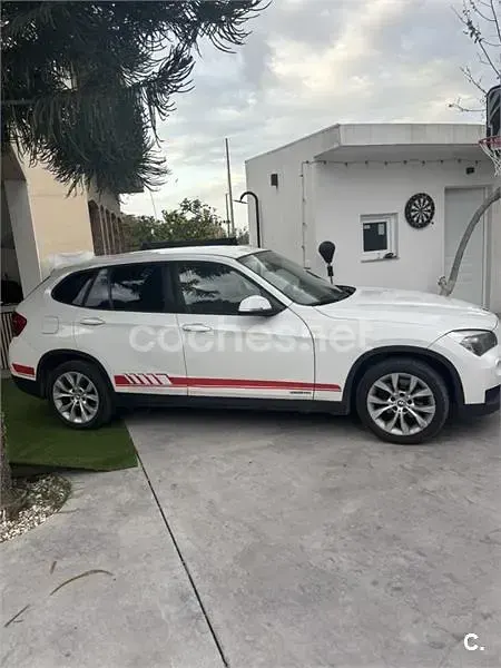 Usado BMW X1 150 CV (110 kW) 2013 Blanco SUV
