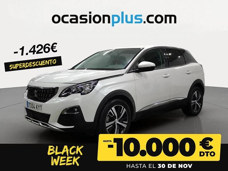 Blanco Usado 2019 Peugeot 3008 Allure SUV | 15.690 € (Precio justo) - Imagen 1/4