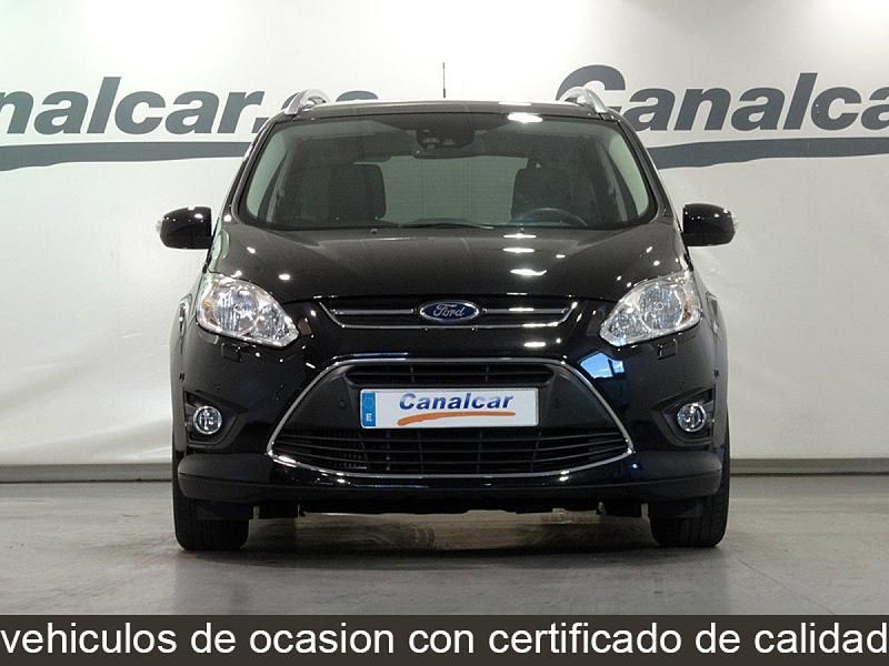 Usado Ford Grand C-Max S 125 CV (91 kW) 2015 Negro Monovolumen