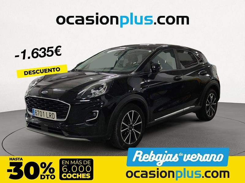 Negro Usado 2021 Ford Puma Titanium Recogida | 17.790 € (Precio justo) - Imagen 1/4