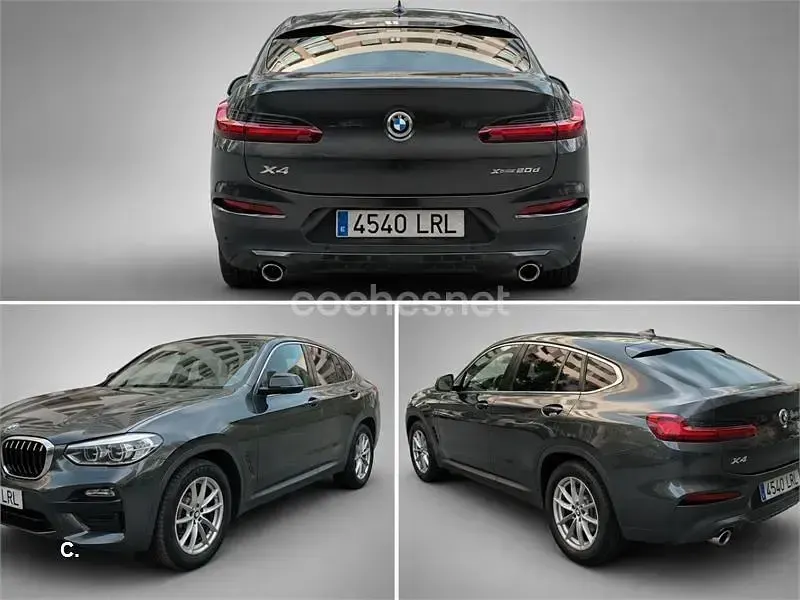 Usado BMW X4 190 CV (139 kW) 2021 Gris / plata SUV