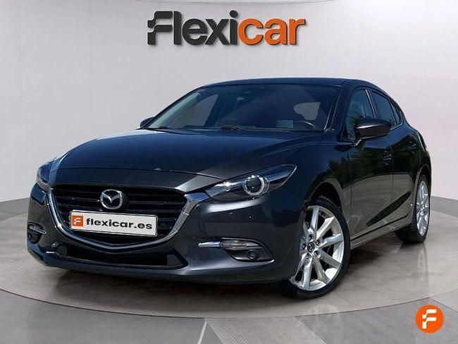 Usado Mazda 3 100 CV (73 kW) 2017 Gris Utilitario