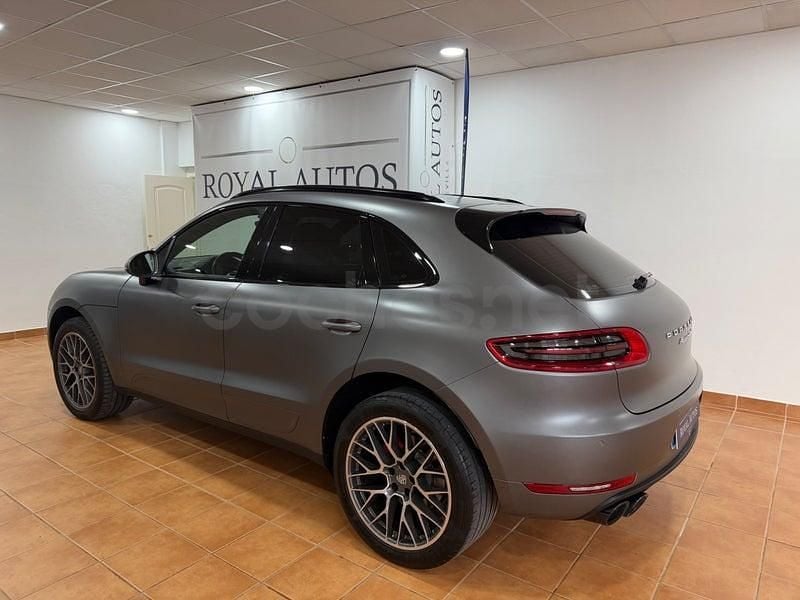 Usado Porsche Macan S 340 CV (250 kW) 2017 Gris / plata SUV