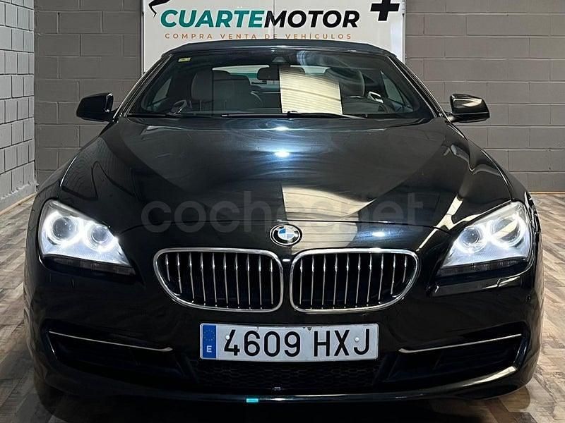 Occasion BMW 640 Cabriolet Comfort Edition 313 PK (230 kW) 2014 Zwart Cabriolet