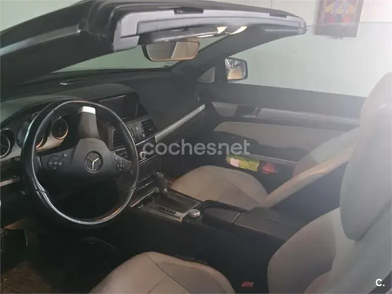 Usado Mercedes E350 Avantgarde 231 CV (169 kW) 2010 Negro Descapotable