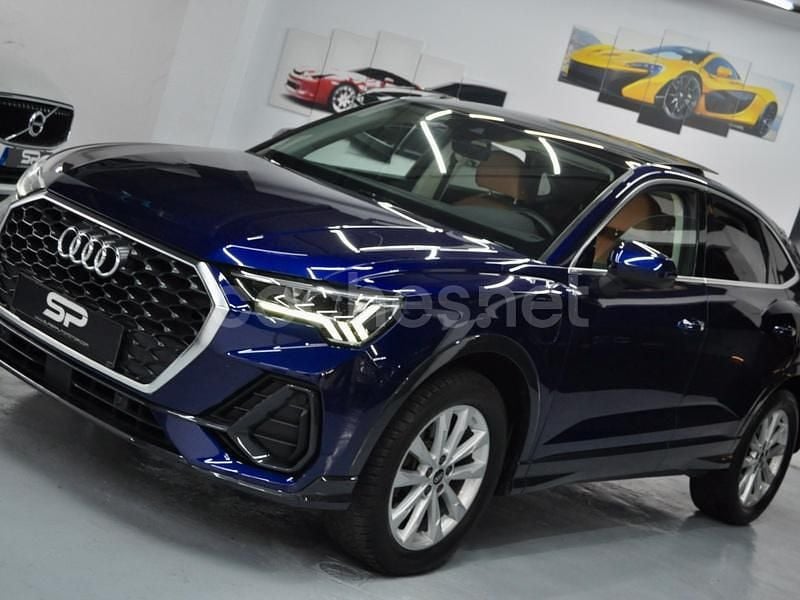Azul Usado 2021 Audi Q3 Sportback SUV | 34.900 € (Precio justo) - Imagen 1/4