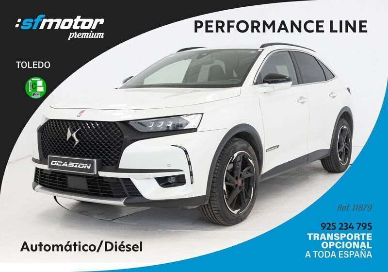 Blanco Usado 2021 DS Automobiles DS7 Crossback Performance SUV | 20.900 € (Caro) - Imagen 1/4