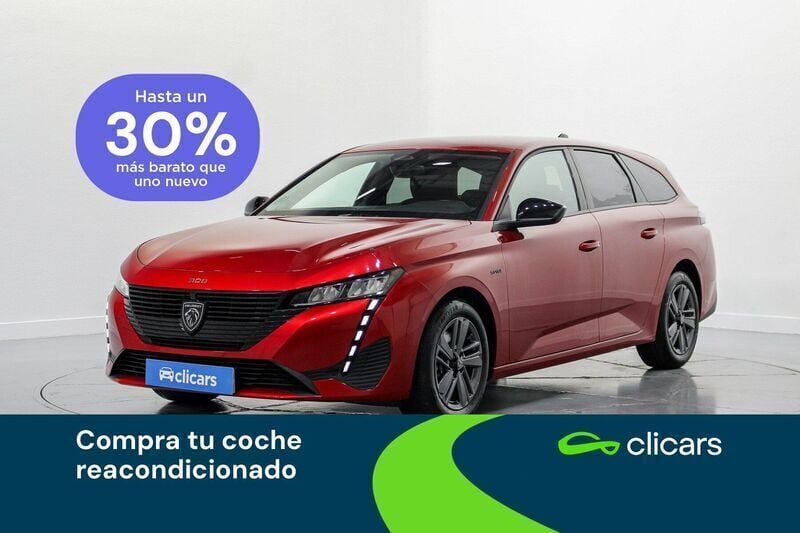 Rojo Usado 2024 Peugeot 308 Style Familiar | 21.490 € (Buen precio) - Imagen 1/4
