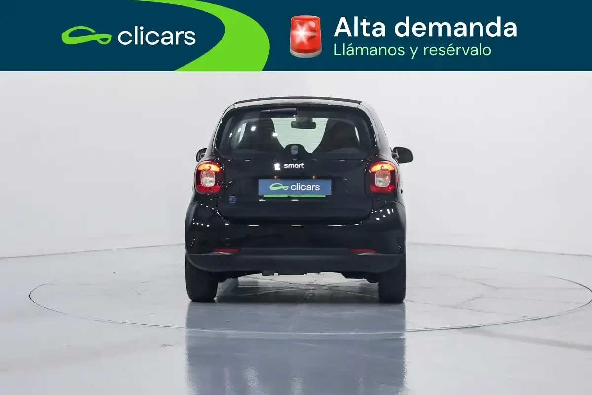 Usado Smart ForTwo Electric Drive 60 kW (82 CV) 2021 Negro Coupe