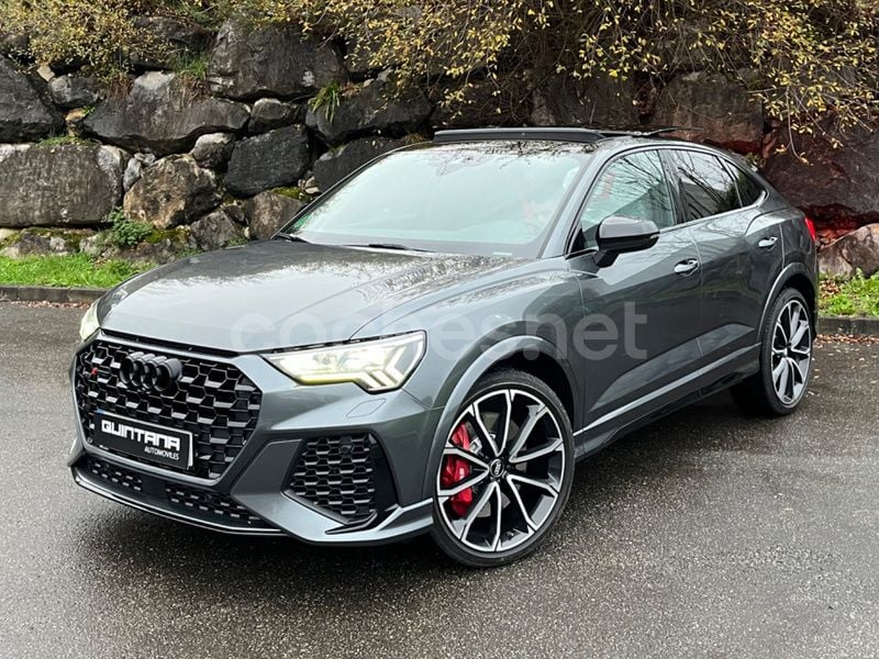Gris / plata Usado 2021 Audi Q3 Sportback Black Edition SUV | 54.900 € (Un poco caro) - Imagen 1/4