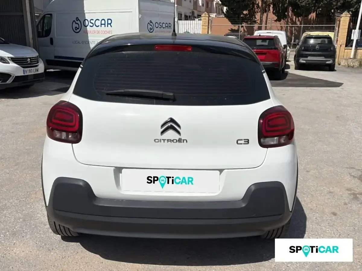 Usado Citroën C3 Feel 82 CV (60 kW) 2019 Blanco Utilitario