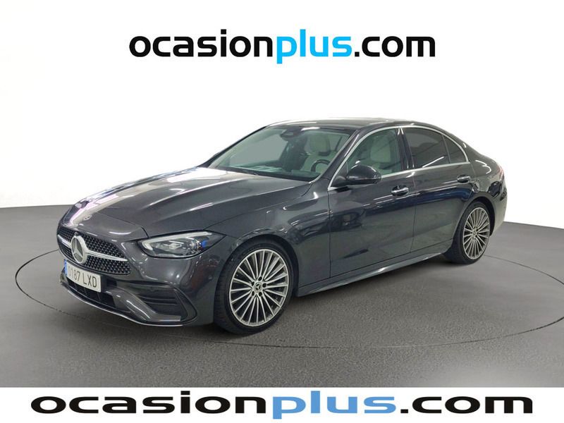 Gris Usado 2022 Mercedes C220 AMG Berlina | 38.091 € (Precio justo) - Imagen 1/4
