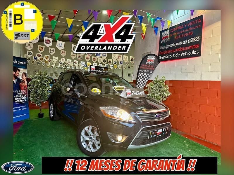 Negro Usado 2009 Ford Kuga Titanium SUV | 5470 € (Precio justo) - Imagen 1/4
