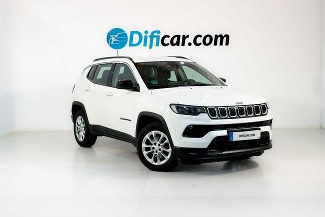 Usado Jeep Compass Longitude 131 CV (96 kW) 2021 Blanco SUV