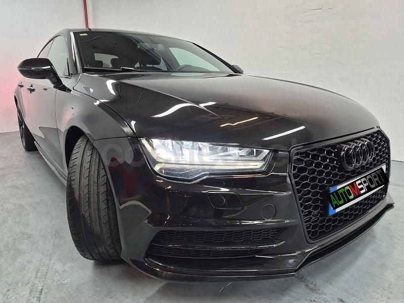 Usado Audi A7 Sportback S-Line 272 CV (200 kW) 2016 Negro Utilitario
