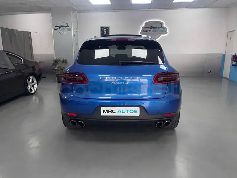 Usado Porsche Macan S Diesel 258 CV (189 kW) 2016 Azul SUV