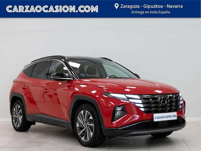 Rojo Usado 2020 Hyundai Tucson SUV | 21.900 € (Precio justo) - Imagen 1/4