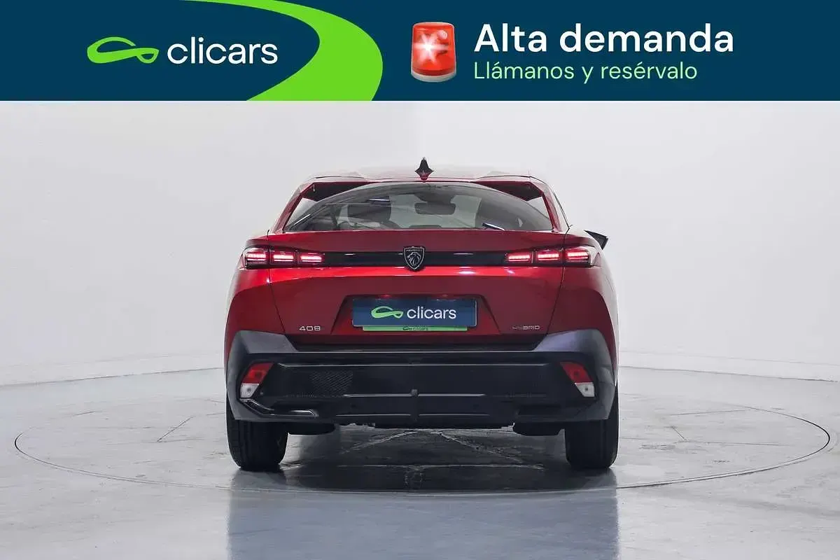 Usado Peugeot 408 Allure 150 CV (110 kW) 2024 Rojo SUV