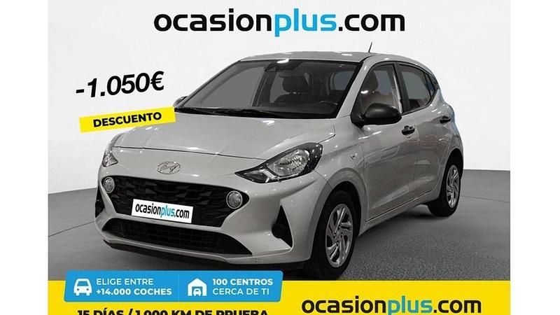 Gris Usado 2022 Hyundai i10 Utilitario | 9500 € (Buen precio) - Imagen 1/4