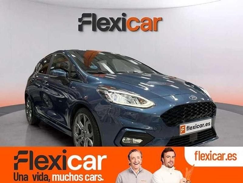 Azul Usado 2020 Ford Fiesta Vignale Utilitario | 13.490 € (Precio justo) - Imagen 1/4