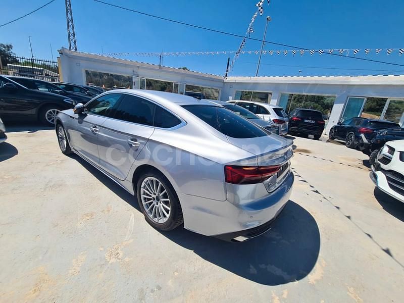 Usado Audi A5 Sportback 163 CV (119 kW) 2020 Gris / plata Utilitario