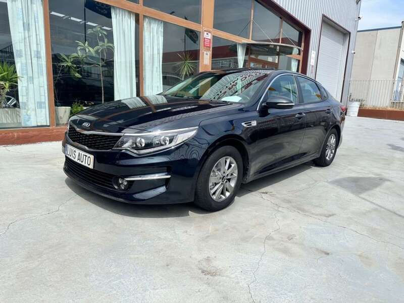 Azul Usado 2017 Kia Optima GT-Line Berlina | 13.900 € (Precio justo) - Imagen 1/4