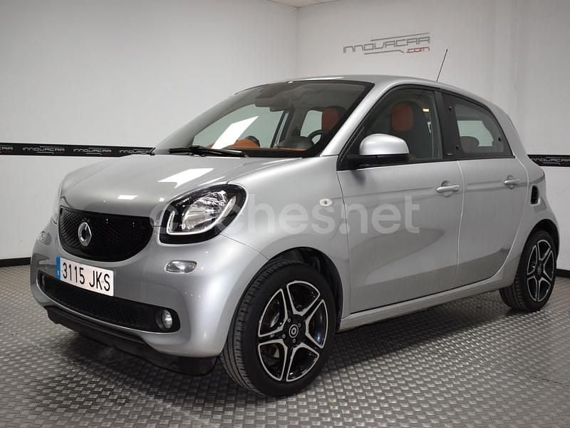 Usado Smart ForFour Passion 71 CV (52 kW) 2016 Gris / plata Utilitario