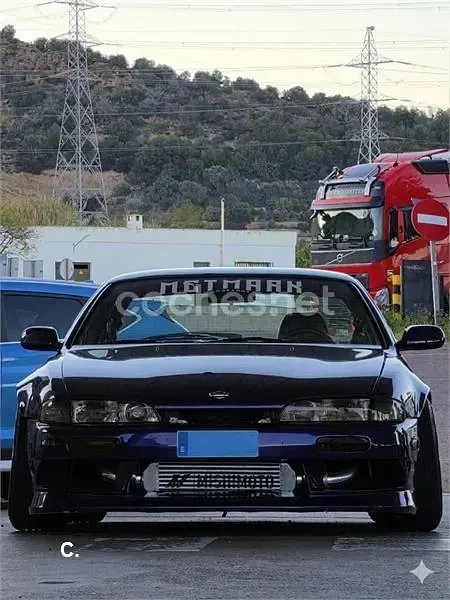 Usado Nissan 200 SX 200 CV (147 kW) 1996 Violeta / lila Coupe