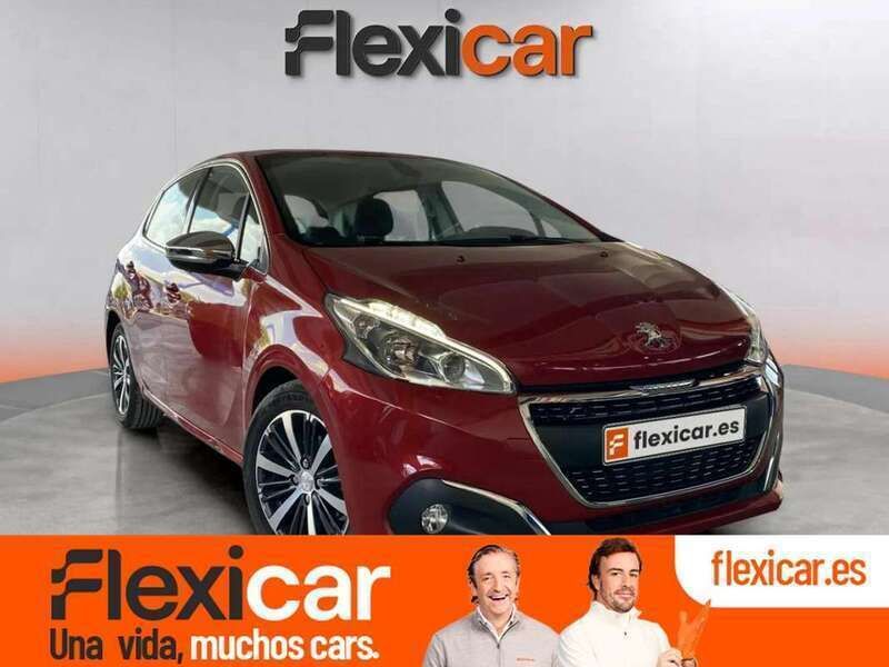 Rojo Usado 2016 Peugeot 208 Allure Utilitario | 9590 € (Precio justo) - Imagen 1/4