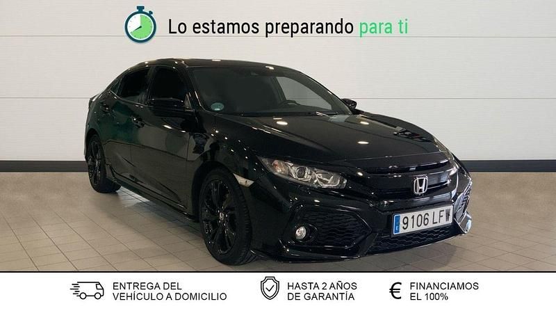 Negro Usado 2020 Honda Civic Dynamic Utilitario | 21.500 € (Un poco caro) - Imagen 1/1