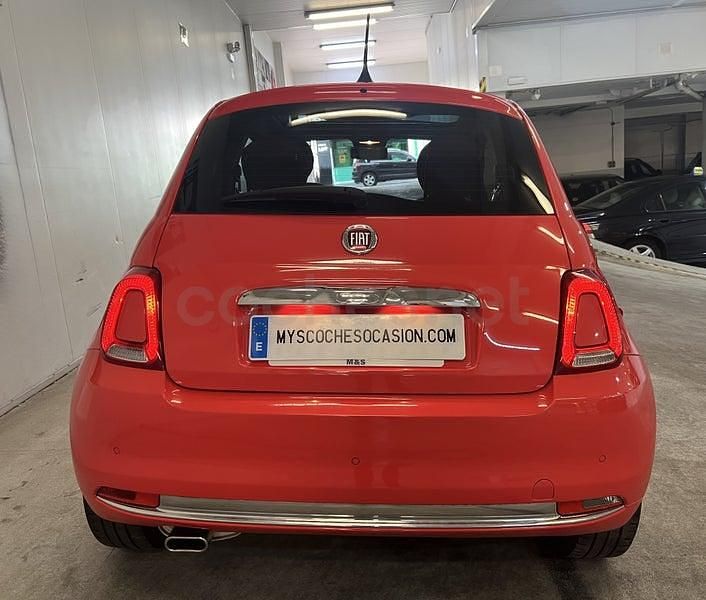Usado Fiat 500 Lounge 69 CV (50 kW) 2018 Rojo Berlina