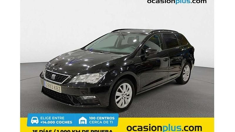 Negro Usado 2017 Seat Leon ST Reference Familiar | 11.450 € (Precio justo) - Imagen 1/4