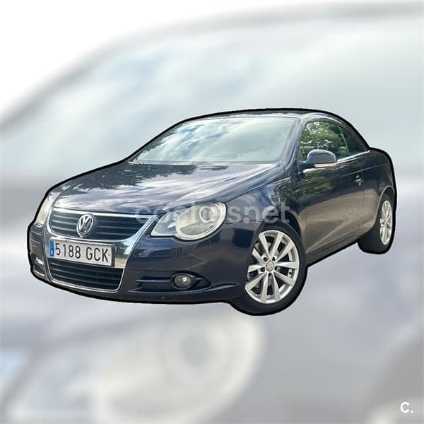 Gris / plata Usado 2008 VW Eos Descapotable | 6300 € (Precio justo) - Imagen 1/4