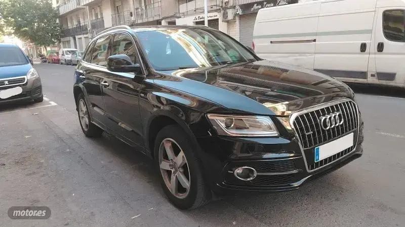 Usado Audi Q5 S-Line 177 CV (130 kW) 2015 Negro SUV