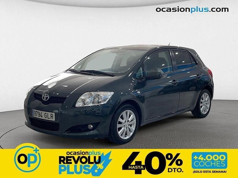 Usado Toyota Auris Sol 126 CV (92 kW) 2009 Verde Utilitario