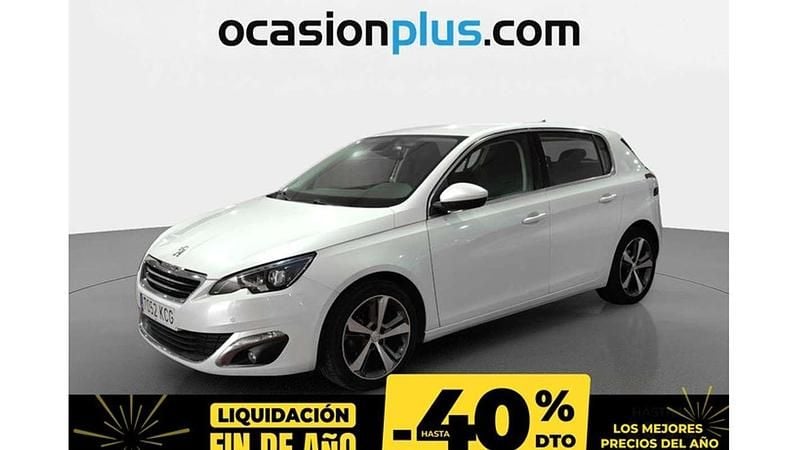 Blanco Usado 2017 Peugeot 308 Allure Utilitario | 13.490 € - Imagen 1/4