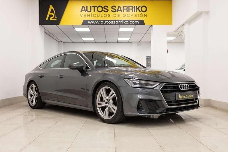 Usado Audi A7 Sportback S-Line 265 CV (194 kW) 2021 Gris Utilitario