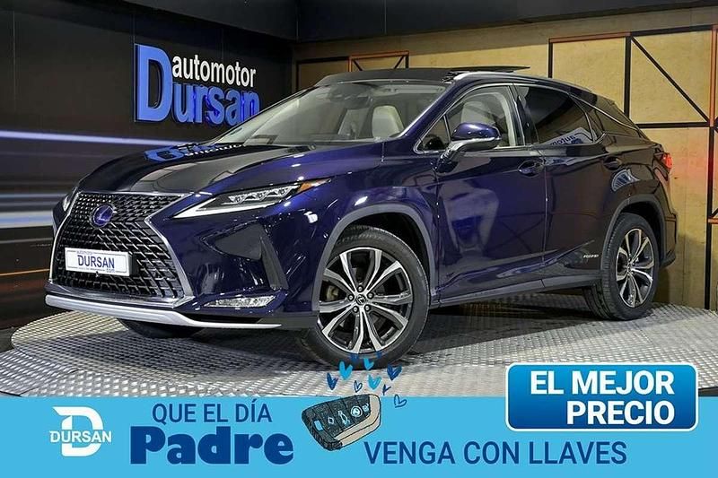 Usado Lexus RX450h Executive Line 317 CV (233 kW) 2020 Azul SUV