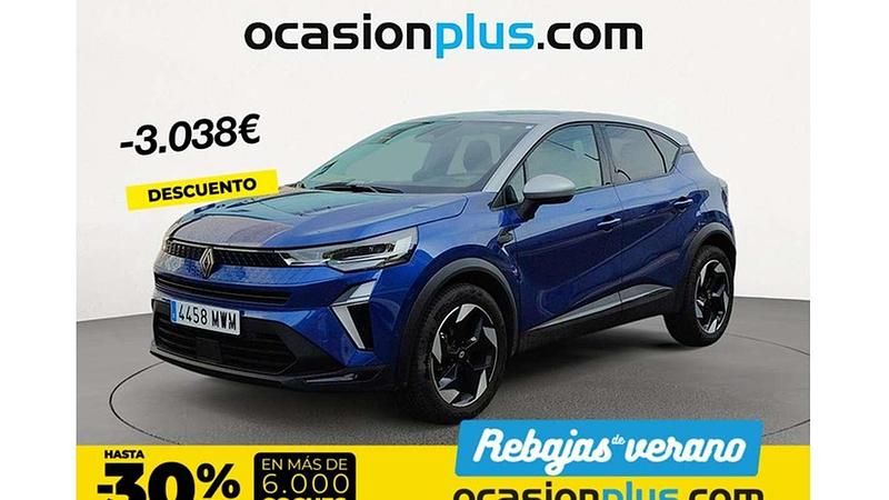 Azul Usado 2024 Renault Captur Techno SUV | 21.500 € (Precio justo) - Imagen 1/3